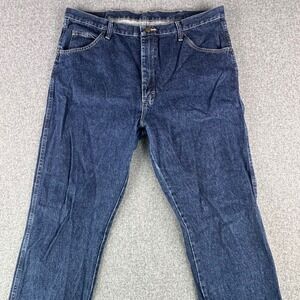Wrangler Jeans Mens 40x32 96501MR Blue Regular Fit‎ Denim Authentic Jeans